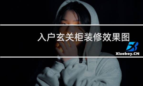 入户玄关柜装修效果图