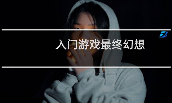 入门游戏最终幻想