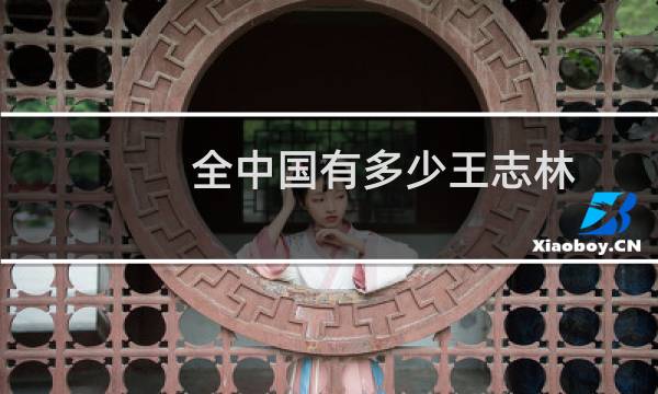 全中国有多少王志林