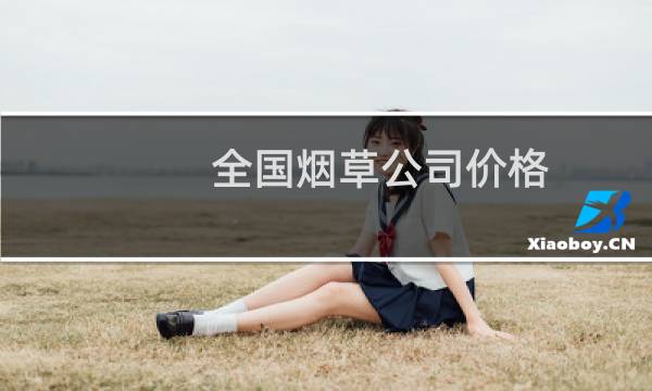 全国烟草公司价格