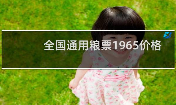 全国通用粮票1965价格