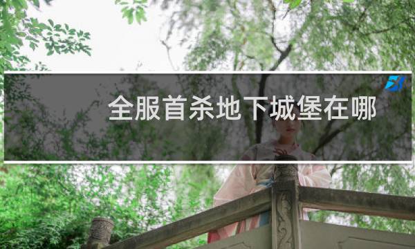 全服首杀地下城堡在哪