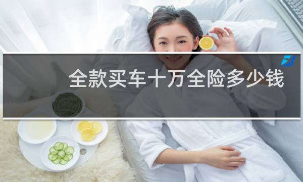 全款买车十万全险多少钱