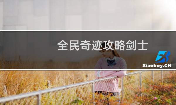 全民奇迹攻略剑士