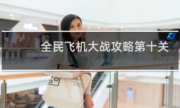全民飞机大战攻略第十关