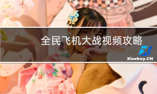 全民飞机大战视频攻略