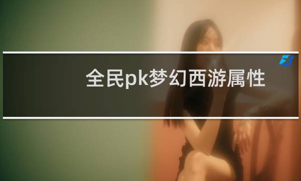 全民pk梦幻西游属性