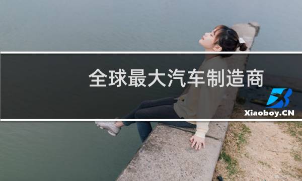 全球最大汽车制造商