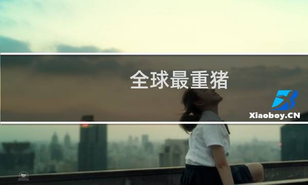 全球最重猪