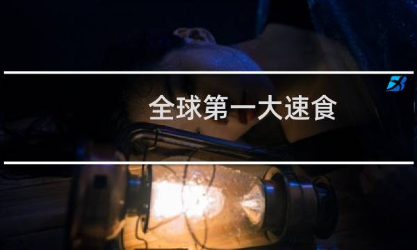 全球第一大速食