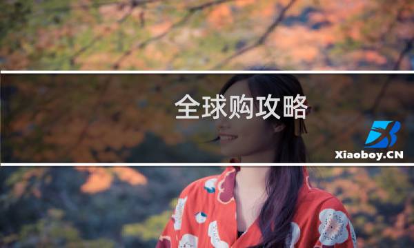 全球购攻略