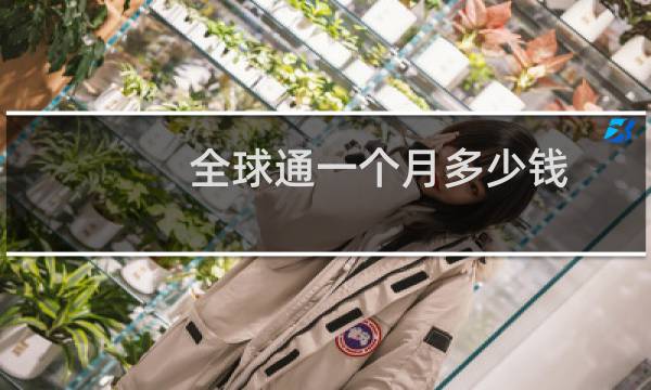 全球通一个月多少钱