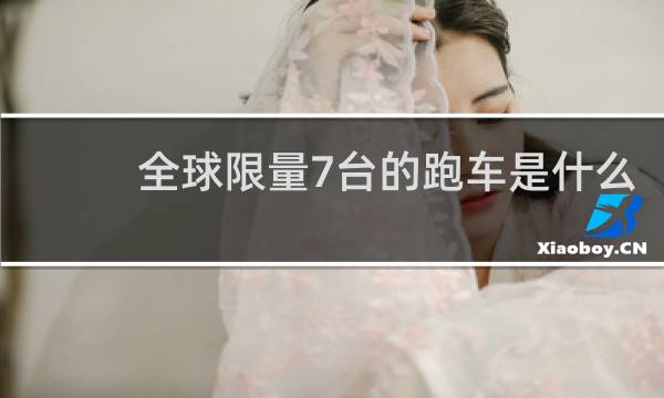 全球限量7台的跑车是什么