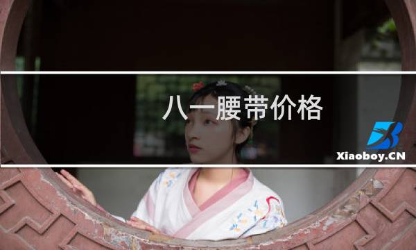 八一腰带价格