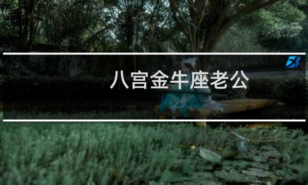 八宫金牛座老公