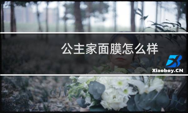 公主家面膜怎么样