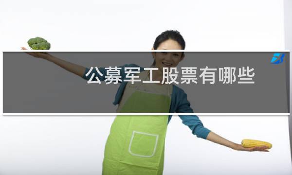 公募军工股票有哪些
