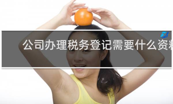 公司办理税务登记需要什么资料