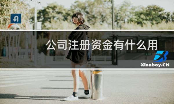 公司注册资金有什么用