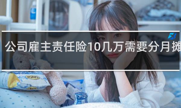 公司雇主责任险10几万需要分月摊销么