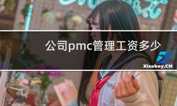 公司pmc管理工资多少