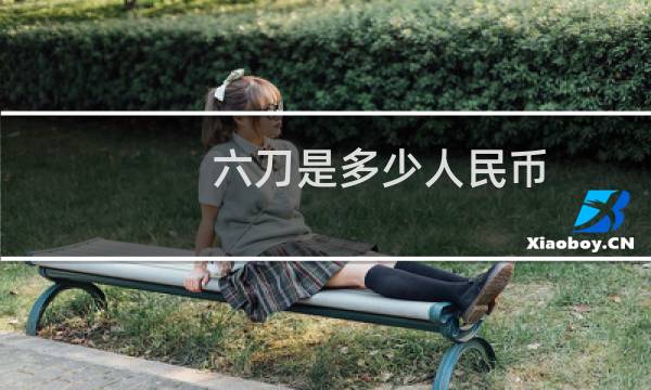 六刀是多少人民币