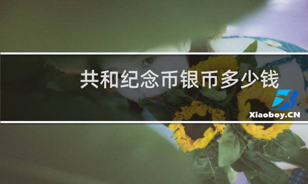 共和纪念币银币多少钱
