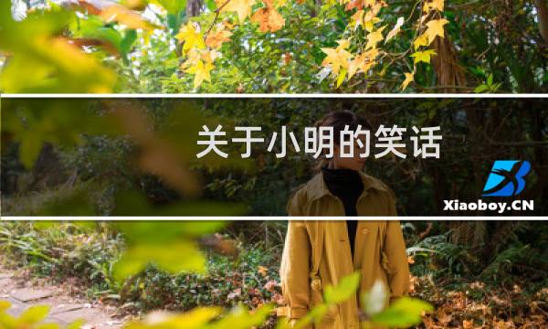 关于小明的笑话