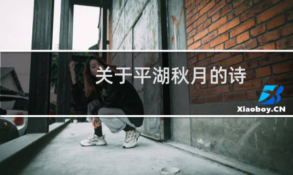 关于平湖秋月的诗