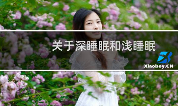 关于深睡眠和浅睡眠