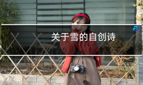 关于雪的自创诗