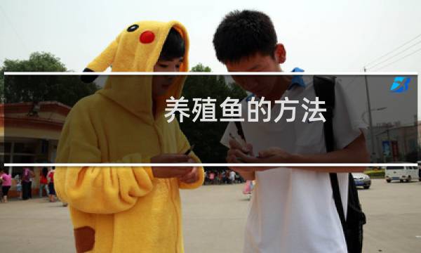 养殖鱼的方法