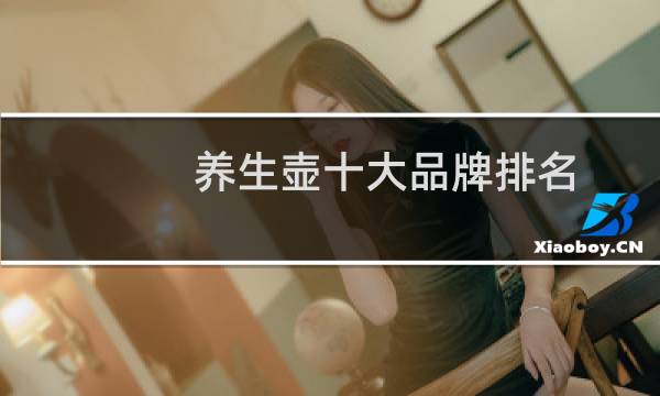 养生壶十大品牌排名