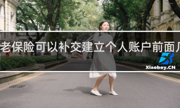 养老保险可以补交建立个人账户前面几年的吗
