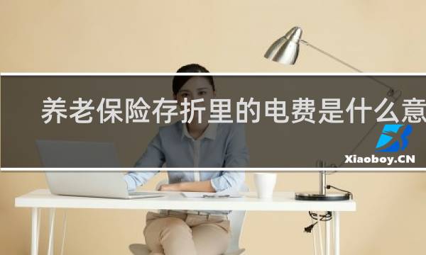 养老保险存折里的电费是什么意思