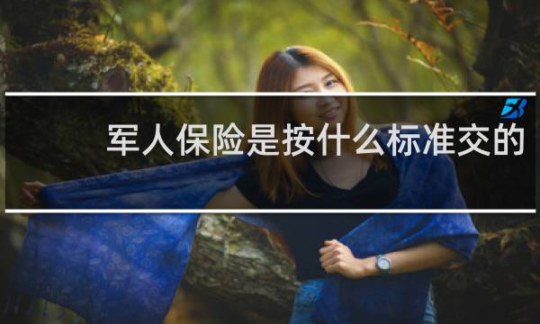 军人保险是按什么标准交的
