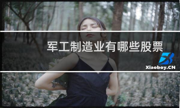 军工制造业有哪些股票
