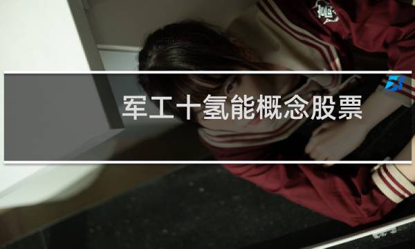 军工十氢能概念股票