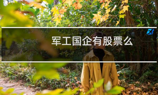 军工国企有股票么