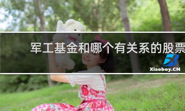 军工基金和哪个有关系的股票
