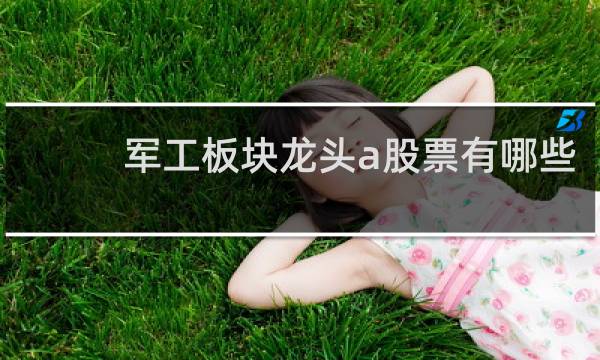 军工板块龙头a股票有哪些
