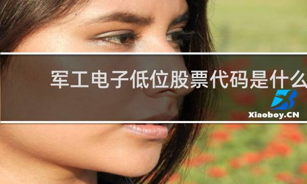 军工电子低位股票代码是什么