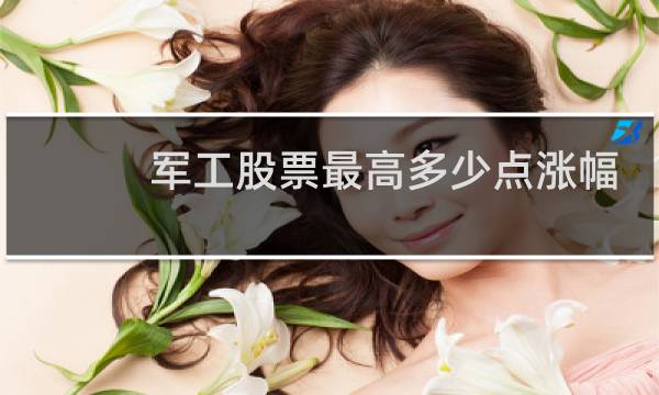 军工股票最高多少点涨幅
