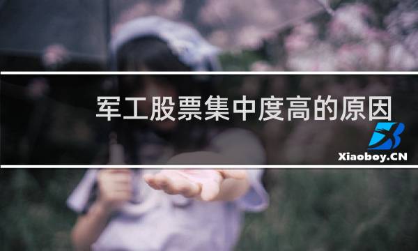 军工股票集中度高的原因