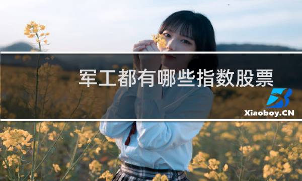 军工都有哪些指数股票