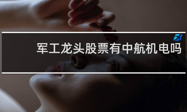 军工龙头股票有中航机电吗