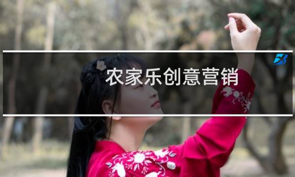 农家乐创意营销
