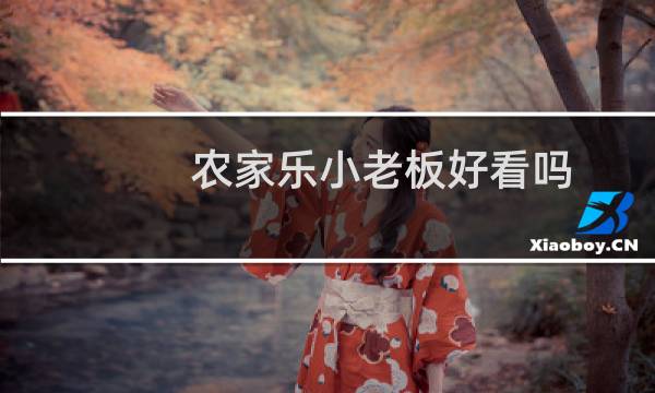 农家乐小老板好看吗