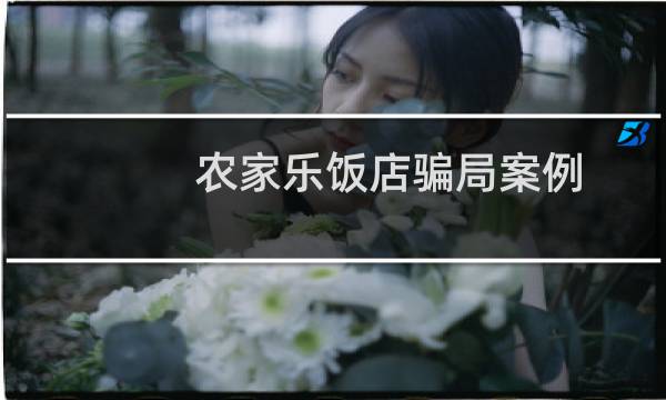 农家乐饭店骗局案例