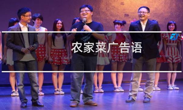 农家菜广告语